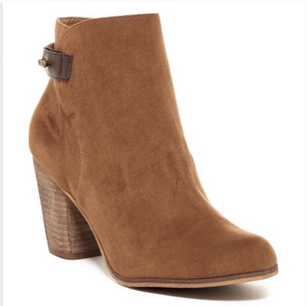 Abound Loren Suede Bootie - Cognac